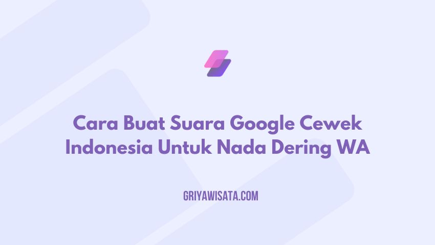 Teknologi paling populer saat ini yaitu pengubah teks jadi suara google cewek bahasa indonesia yang dijadikan untuk nada dering di wa apalagi bagi anda pengguna whatsapp yang begitu ingin mengganti nada dering default wa akan mencari sebuah nada dering dengan suara unik dan lucu agar dapat digunakan ketika ada notifikasi whatsapp dan didengarkan tentunya.